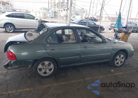 2005 Nissan Sentra 1.8S z USA, uszkodzony, nr VIN 3N1CB51D65L500103